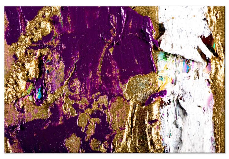 Large canvas print Purple Wave [Large Format]