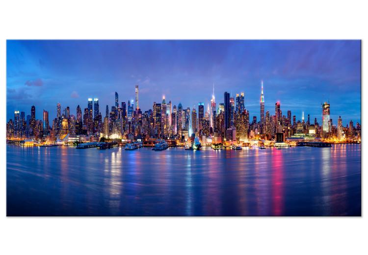 Large canvas print New York Nights II [Large Format]