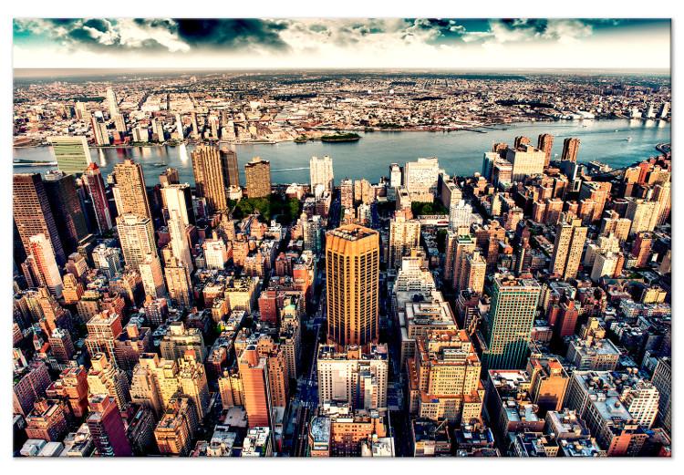 Large canvas print Panorama of New York [Large Format]
