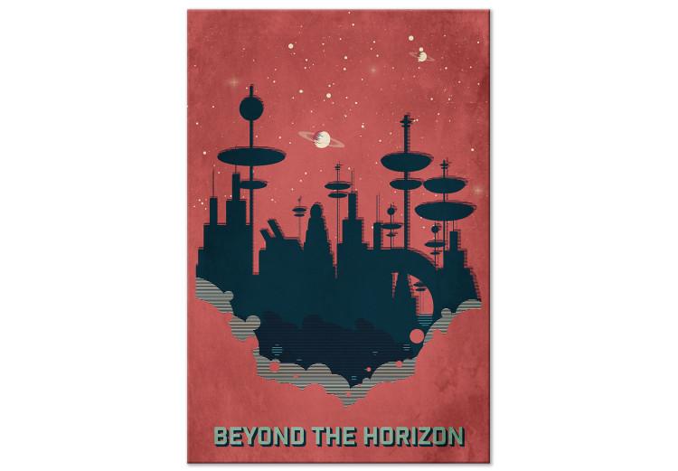 Canvas Print Beyond the Horizon (1 Part) Vertical