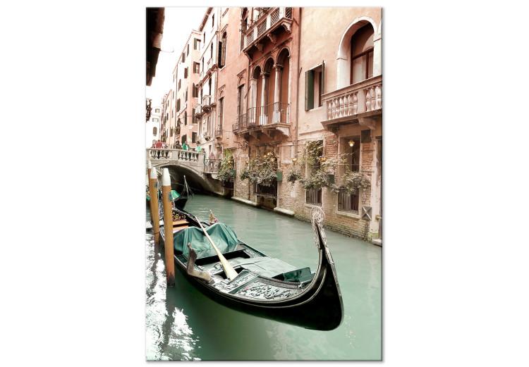 Canvas Print Venetian Memory (1-part) vertical - architecture of city streets