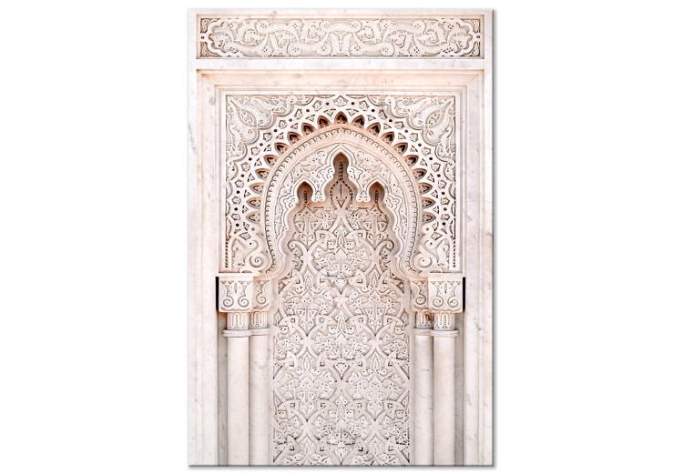 Canvas Print Lacy Glow (1-part) vertical - architecture of an Arabian city