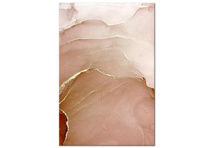 Canvas Print Shiny Gust (1-piece) Vertical - abstract desert sand