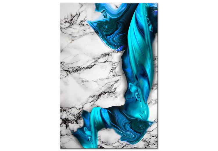 Canvas Print Strong Attraction (1-piece) Vertical - abstraction on marble