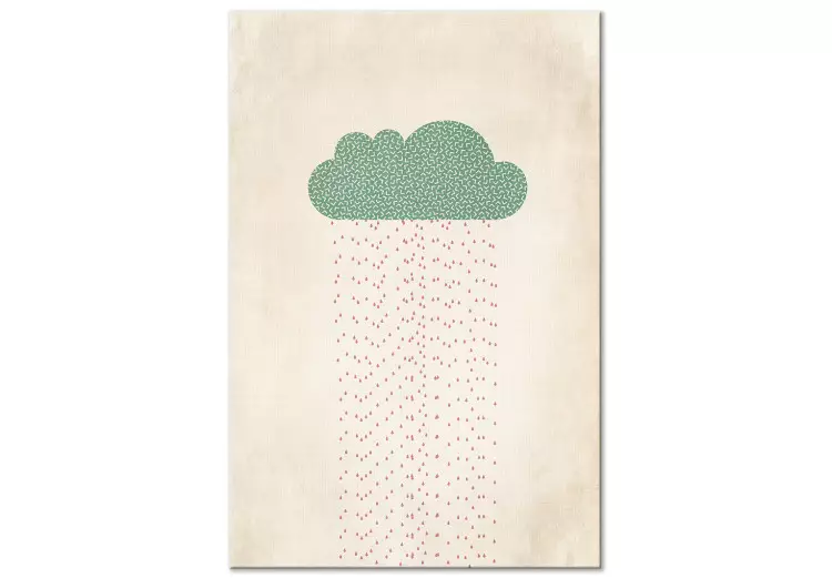 Candy Rain (1-piece) Vertical - pastel rain cloud