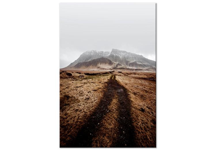 Canvas Print Road to the Unknown (1-piece) Vertical - mountain landscape road