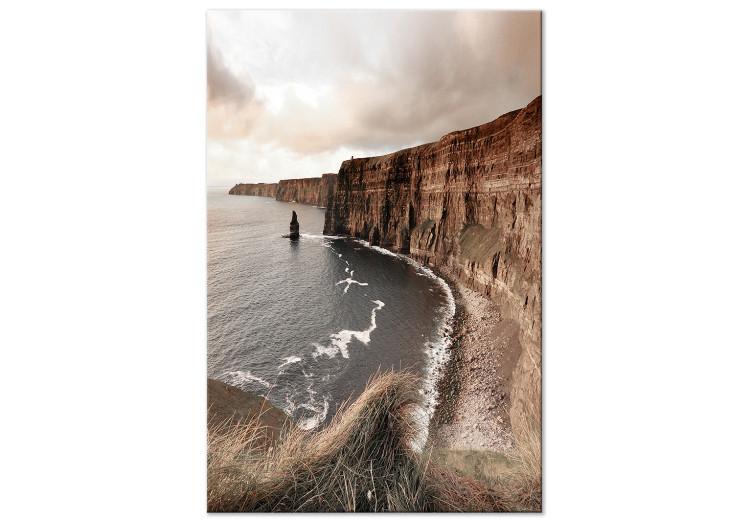 Canvas Print Lonely Cliffs (1-piece) Vertical - seascape landscape