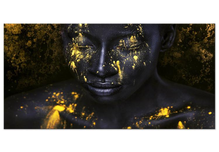 Large canvas print Bathed in Gold II [Large Format]