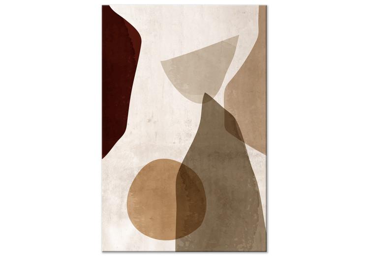 Canvas Print Autumn Shuffle (1-piece) Vertical - abstraction of autumn texture