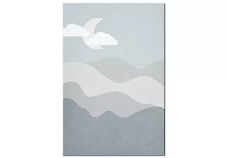 Canvas Print Mysterious Night (1 Part) Vertical