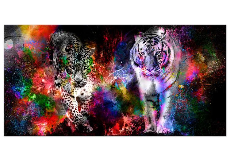 Large canvas print Colorful Cats II [Large Format]