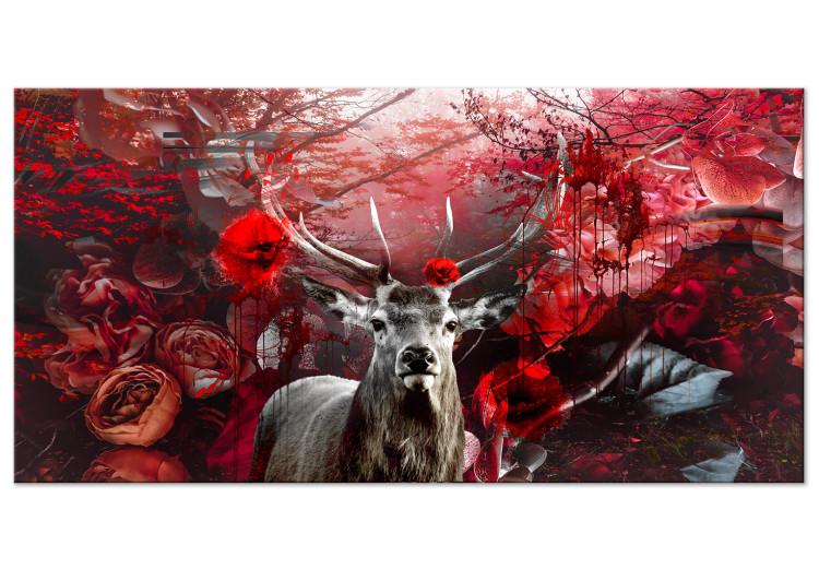 Large canvas print Purple Deer II [Large Format]