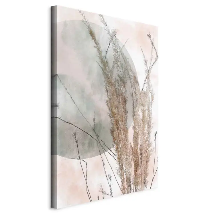 Grass in the Wind Vertical - landscape of grass in boho style