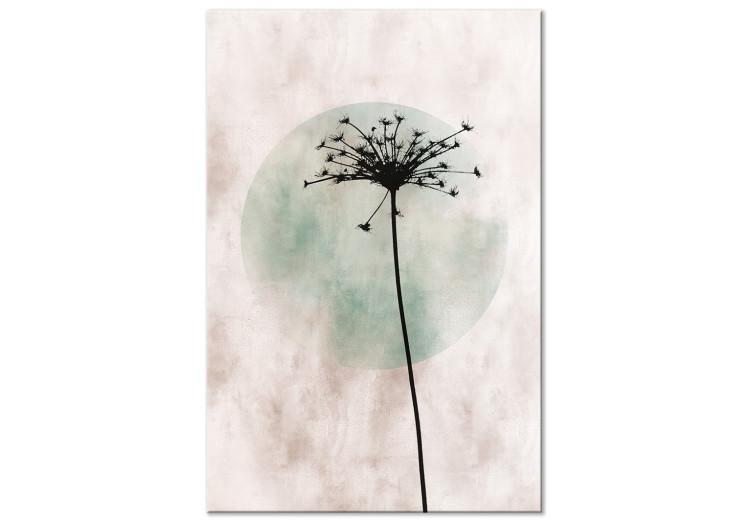 Canvas Print Autumn Evening (1-piece) Vertical - dandelion in boho motif