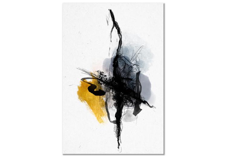 Canvas Print Turbulent Stream (1-piece) Vertical - artistic abstraction
