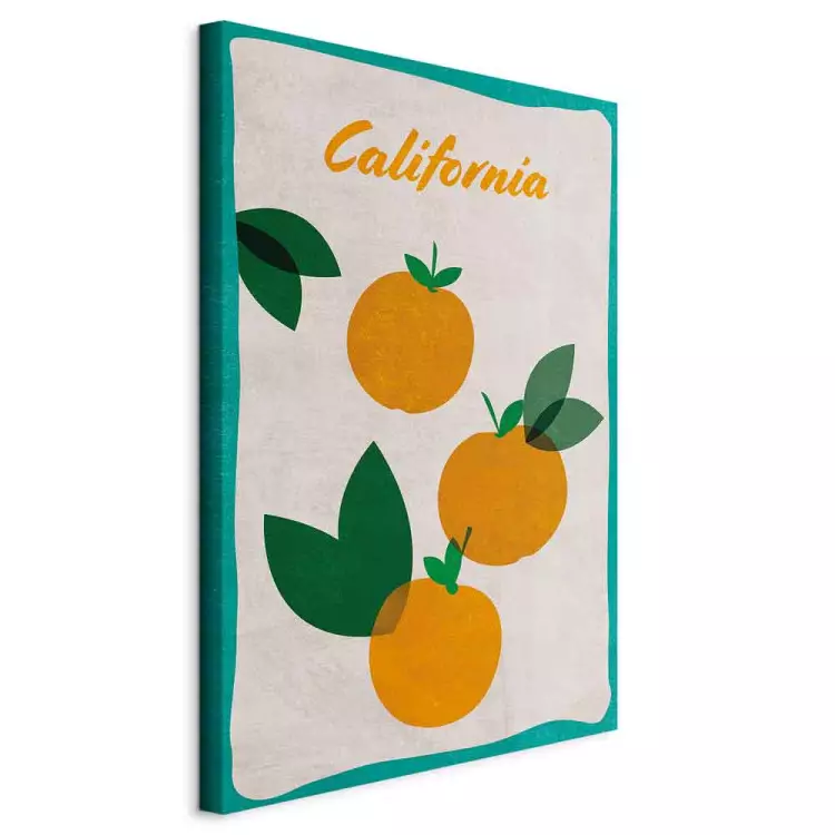 Californian Orchard (1-piece) Vertical - still life of oranges