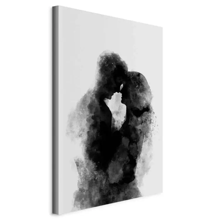 Memory of a Kiss Vertical - abstract people