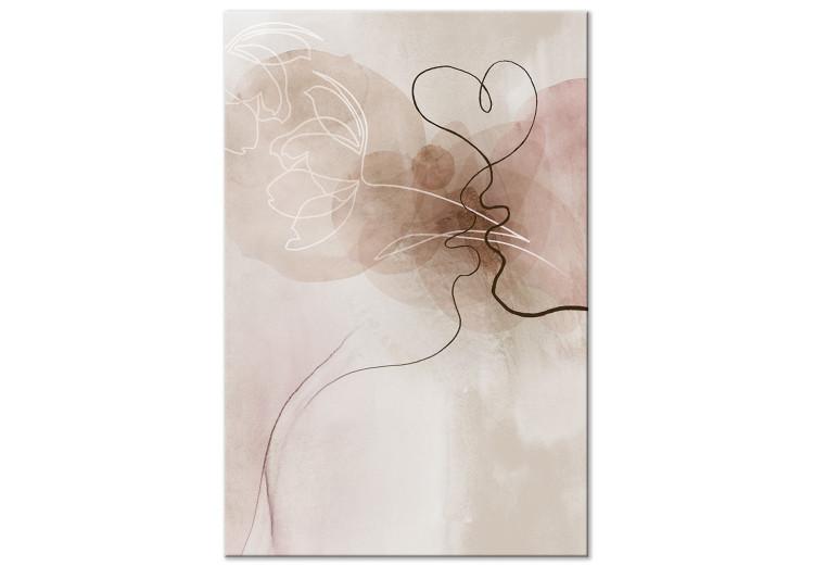 Canvas Print Tangled in Dreams (1 Part) Vertical