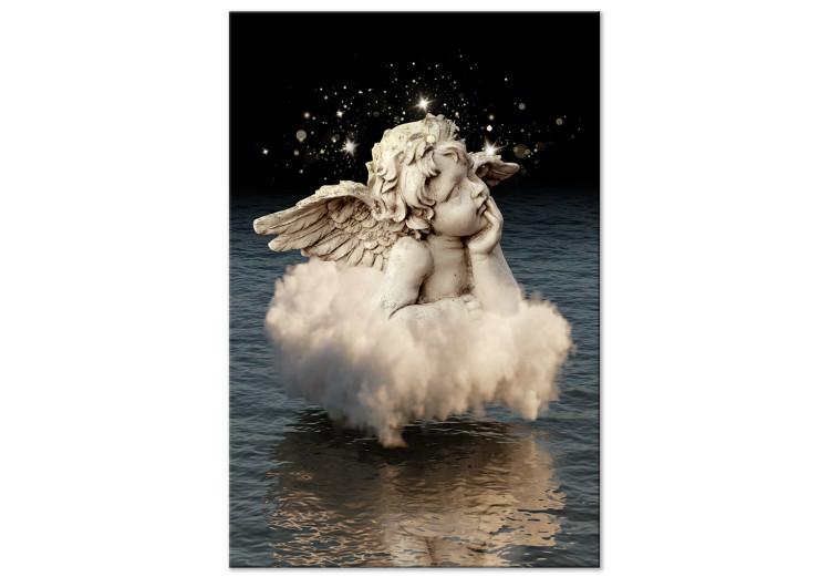 Canvas Print Angelic Dream (1-piece) Vertical - religious angel fantasy