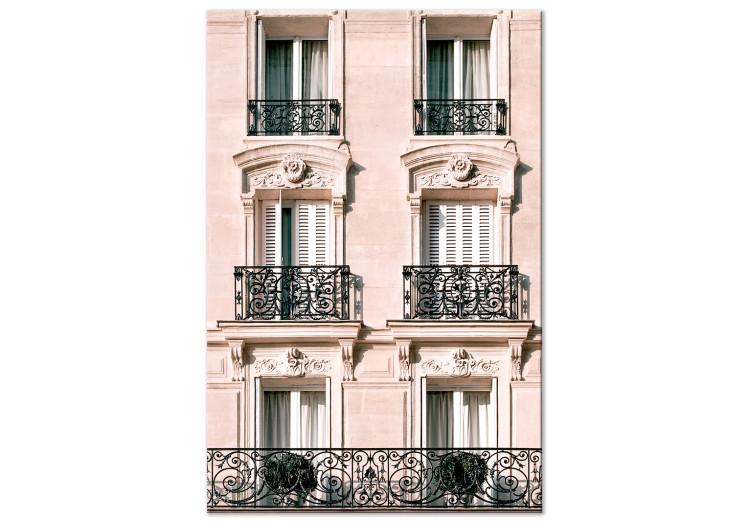 Canvas Print Paris shutters - photograph of the French capital architecture