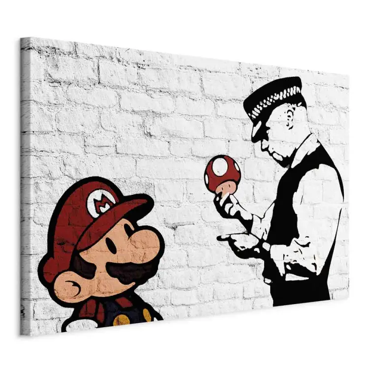 Banksy on Brick