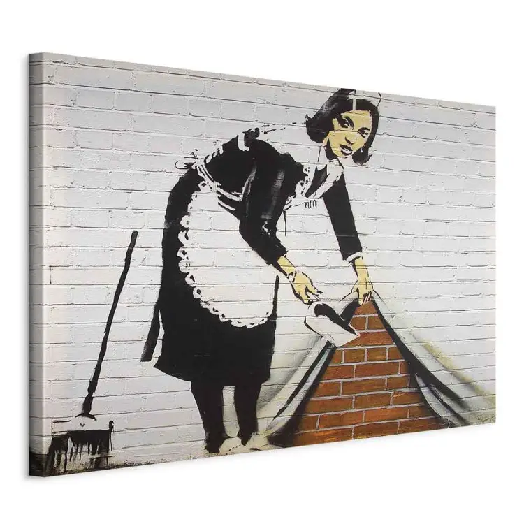 Cleaning lady (Banksy)
