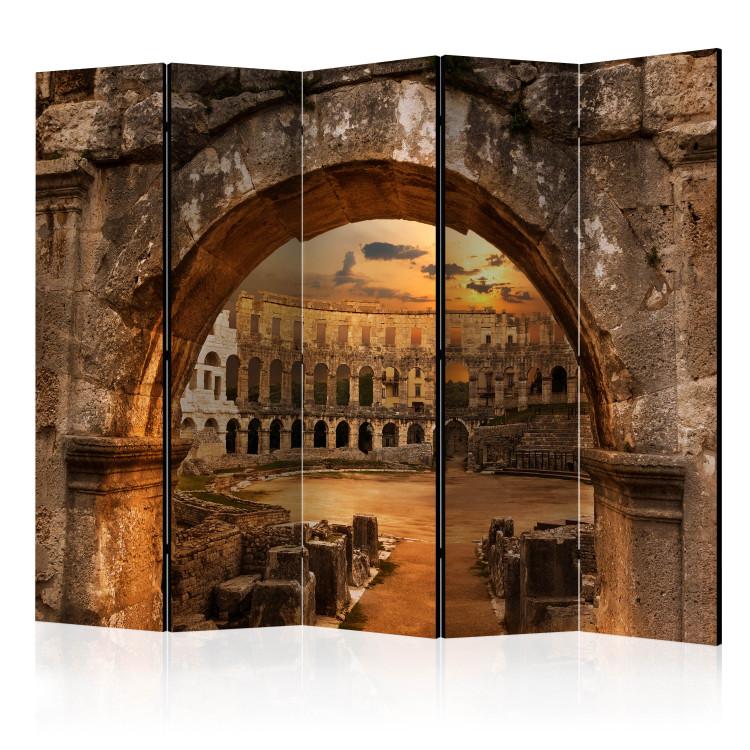 Room Divider Amphitheater in Pula II (5-piece) - view of Croatia's architecture