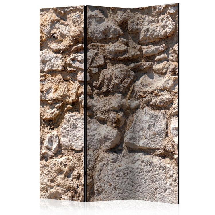 Room Divider Stone Castle (3-piece) - composition in warm background
