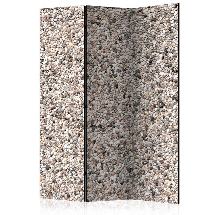 Room Divider Stone Charm (3-piece) - unique colorful background with wall texture
