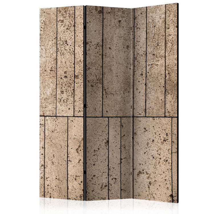 Room Divider Beige Wall - brown and concrete tile texture with large gradation