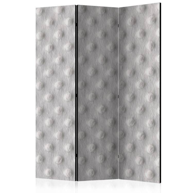 Room Divider White Teddy Bear - texture of rough toilet paper
