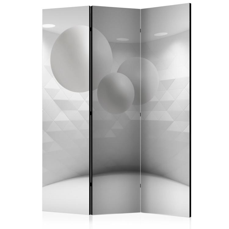 Room Divider Geometric Room - abstract figures with a 3D illusion in space