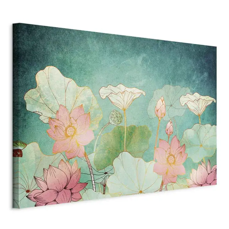 Fairy-tale Flowers Wide - colorful cartoonish plants