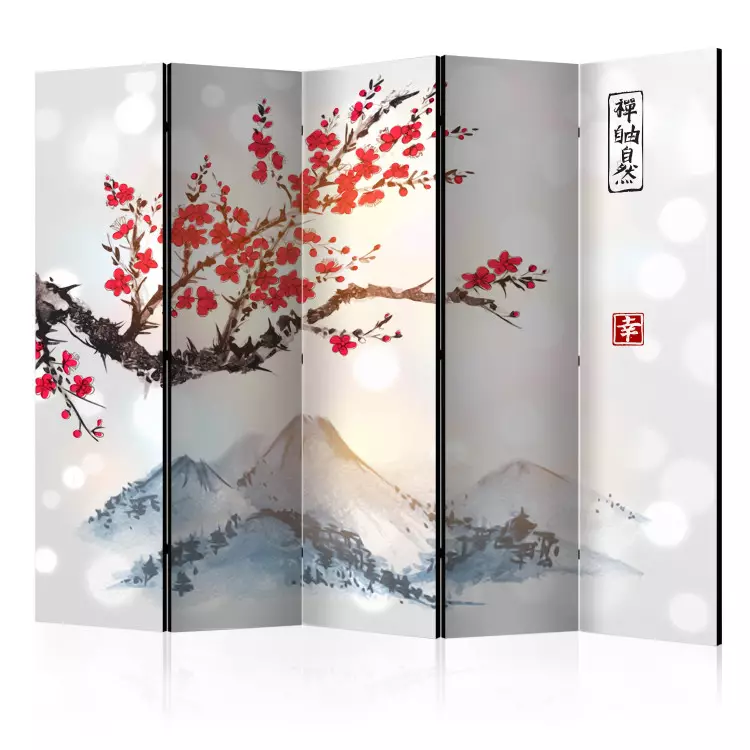 Mount Fuji II (5-piece) - artistic landscape inspired by Japan