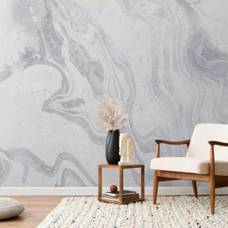 Elegant background - subtle grey marble motif with art deco cracks