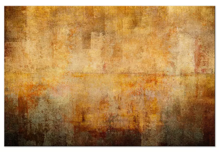 Power of Thoughts (1-piece) Wide - abstract orange texture