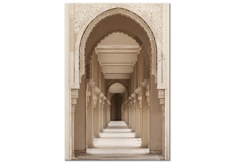 Canvas Print Oriental Arches (1-piece) Vertical - architecture of Arab columns