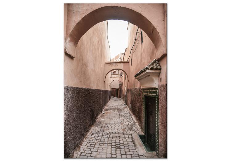Canvas Print Moroccan Alleys (1-piece) Vertical - streets in Arab style