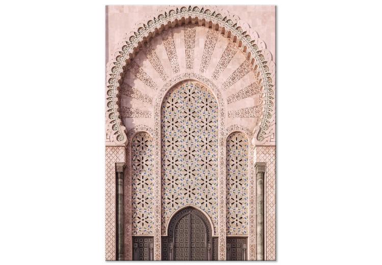 Canvas Print Ornate Gate (1-piece) Vertical - architecture in Arab motif