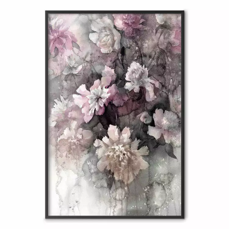 Tinted Feeling - floral composition of flowers in a watercolor motif