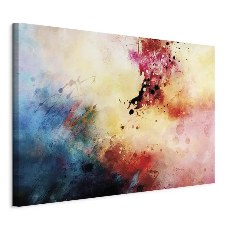 Symphony of Colors Wide - abstract colorful watercolor
