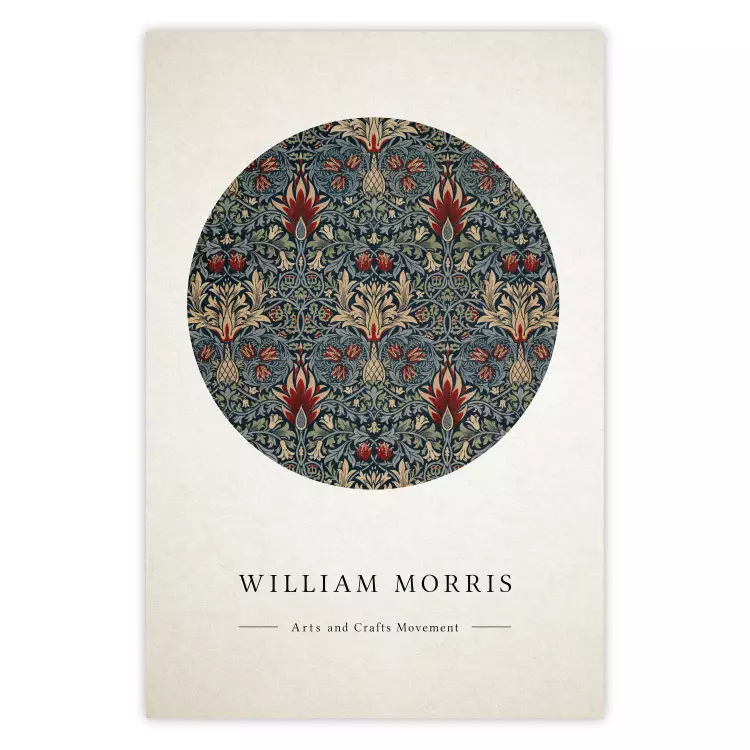 For William Morris - English texts and abstract ornaments