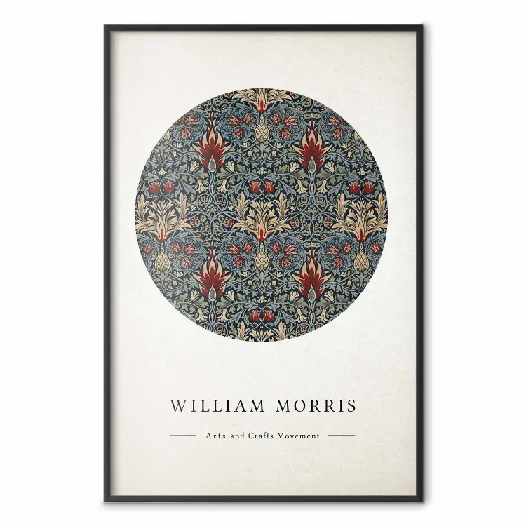 For William Morris - English texts and abstract ornaments