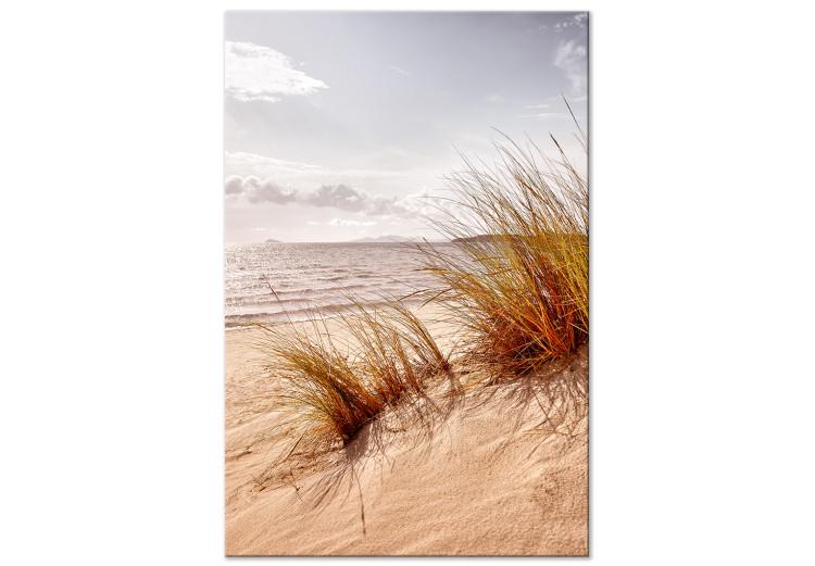 Canvas Print Afternoon Wind (1-piece) Vertical - beach landscape in boho style