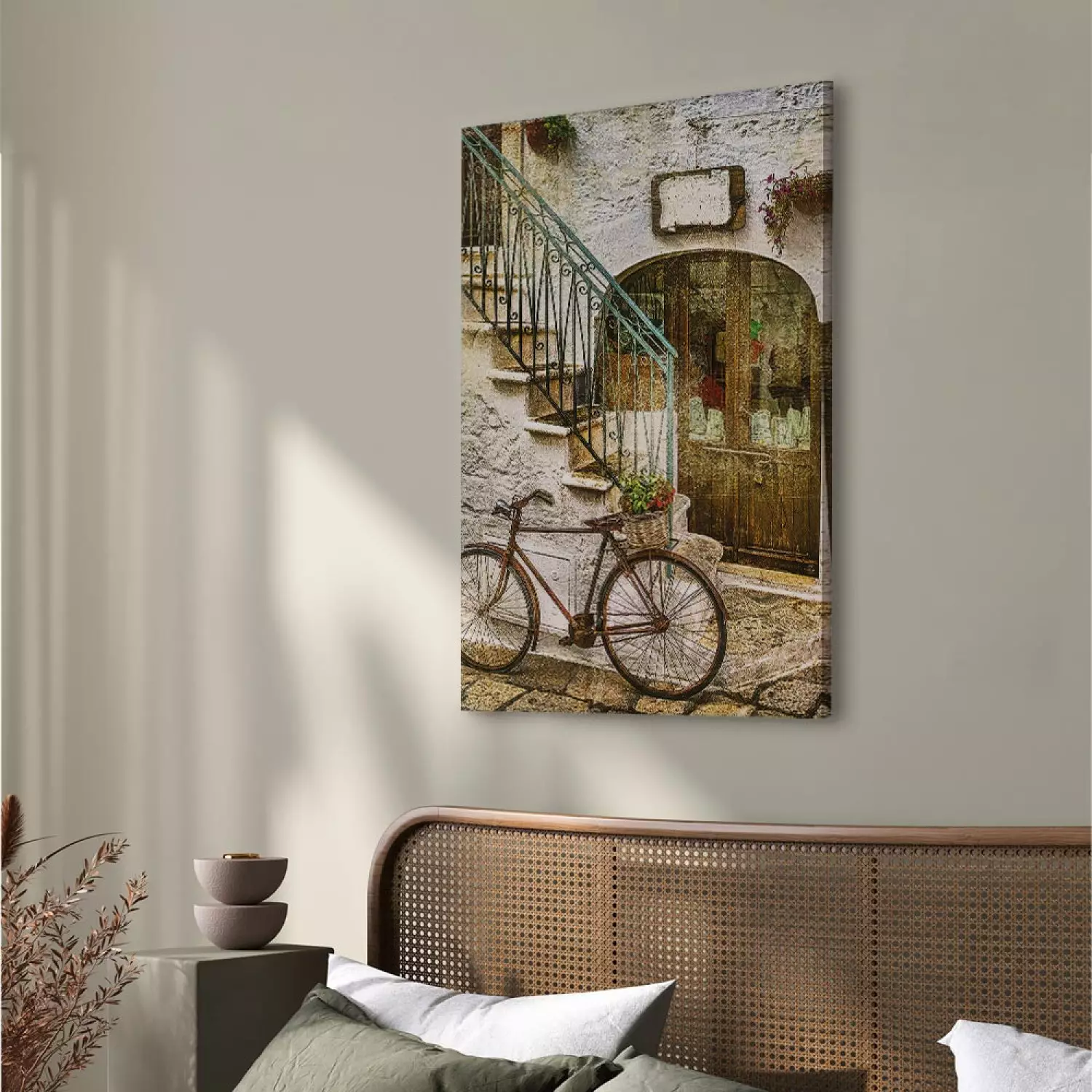 Bicycle painting art best sale