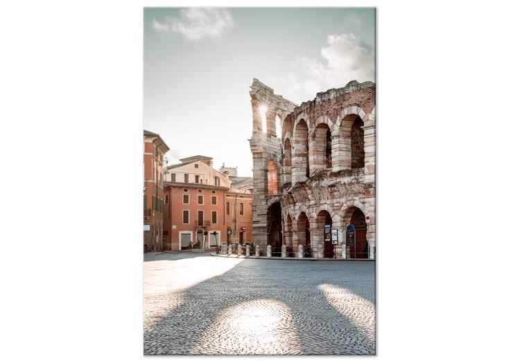 Canvas Print Amphitheater in Verona - photo of Italian architecture on a sunny day
