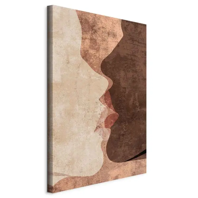 Otherworldly Kiss Vertical - kiss in boho motif