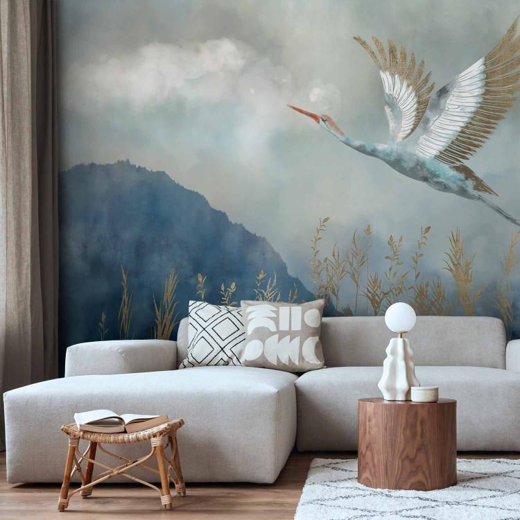 Wall Mural Heron in Flight