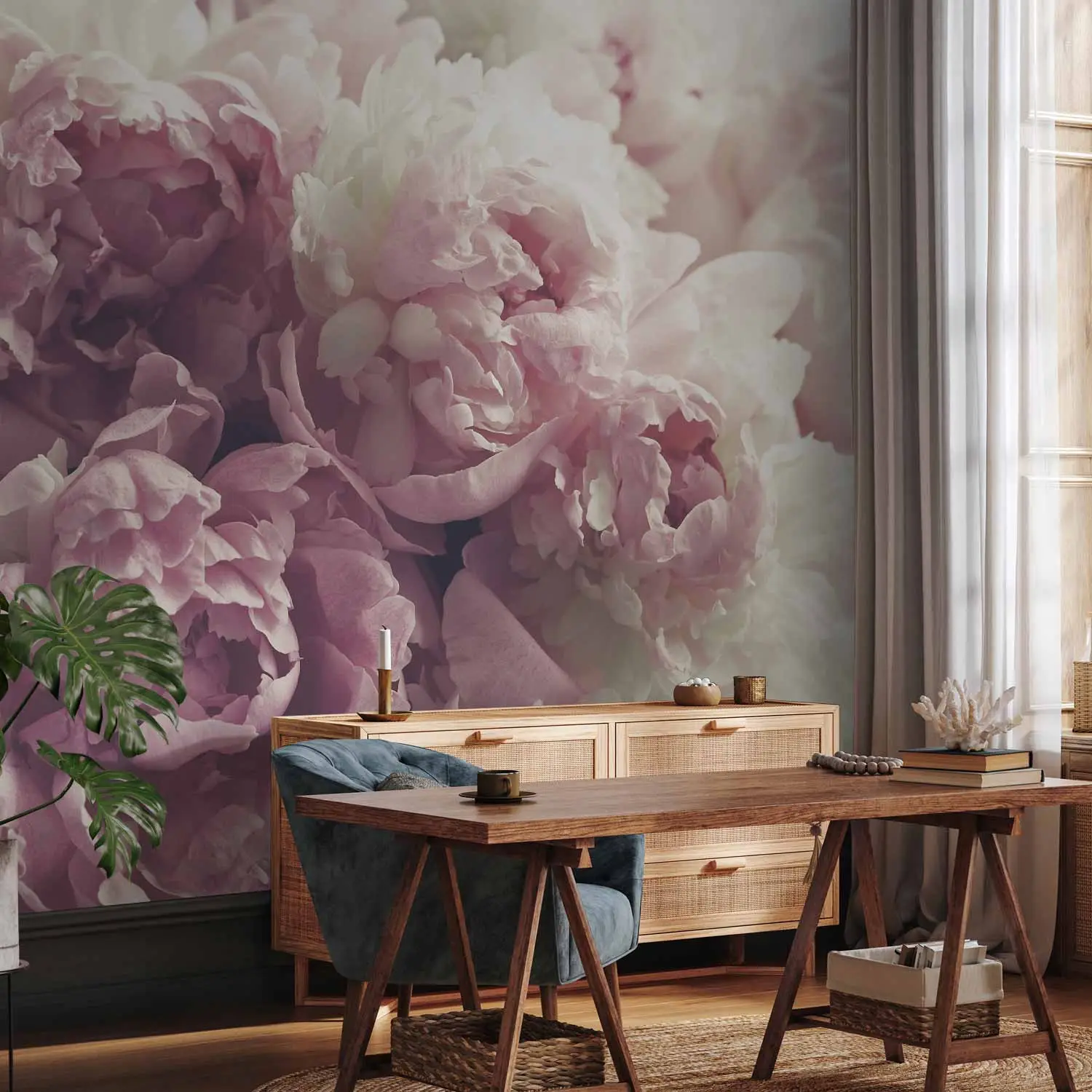 peony wallpaper uk