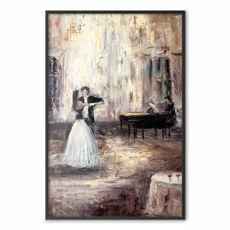 First Dance - dancing couple in a romantic composition
